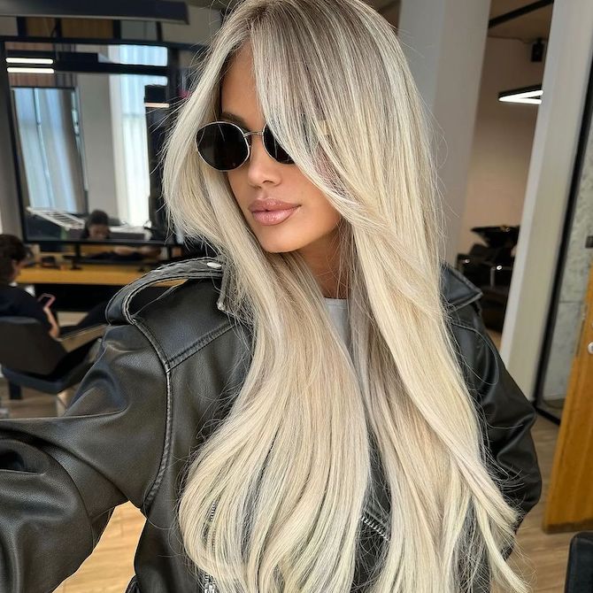 Blonde hair sunglasses on sale