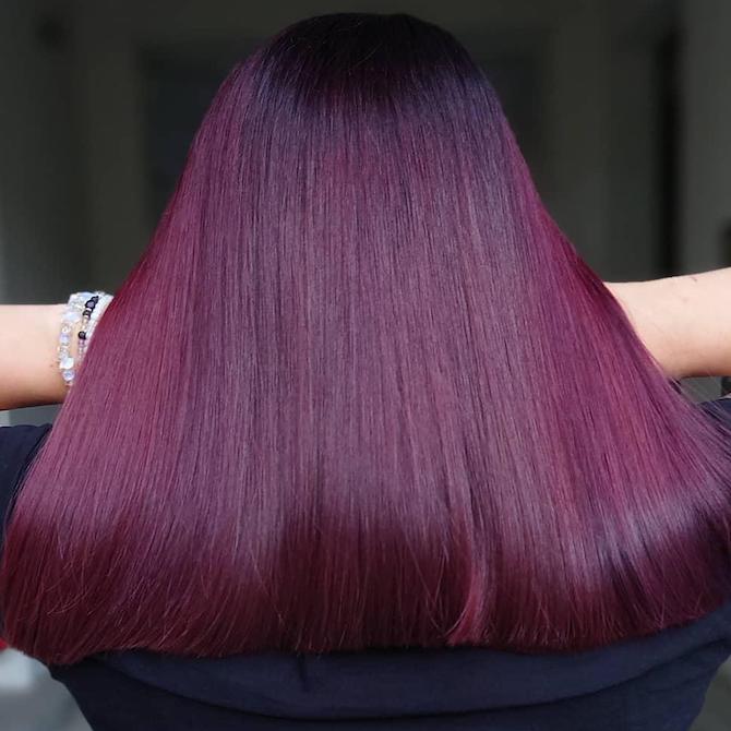 How to Create the Punchiest Plum Hair Color | Wella Professionals
