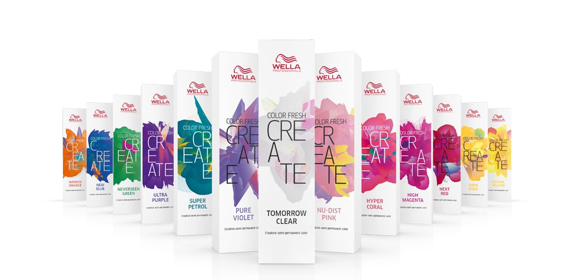 Wella Professionals Color Fresh CREATE Shade Range