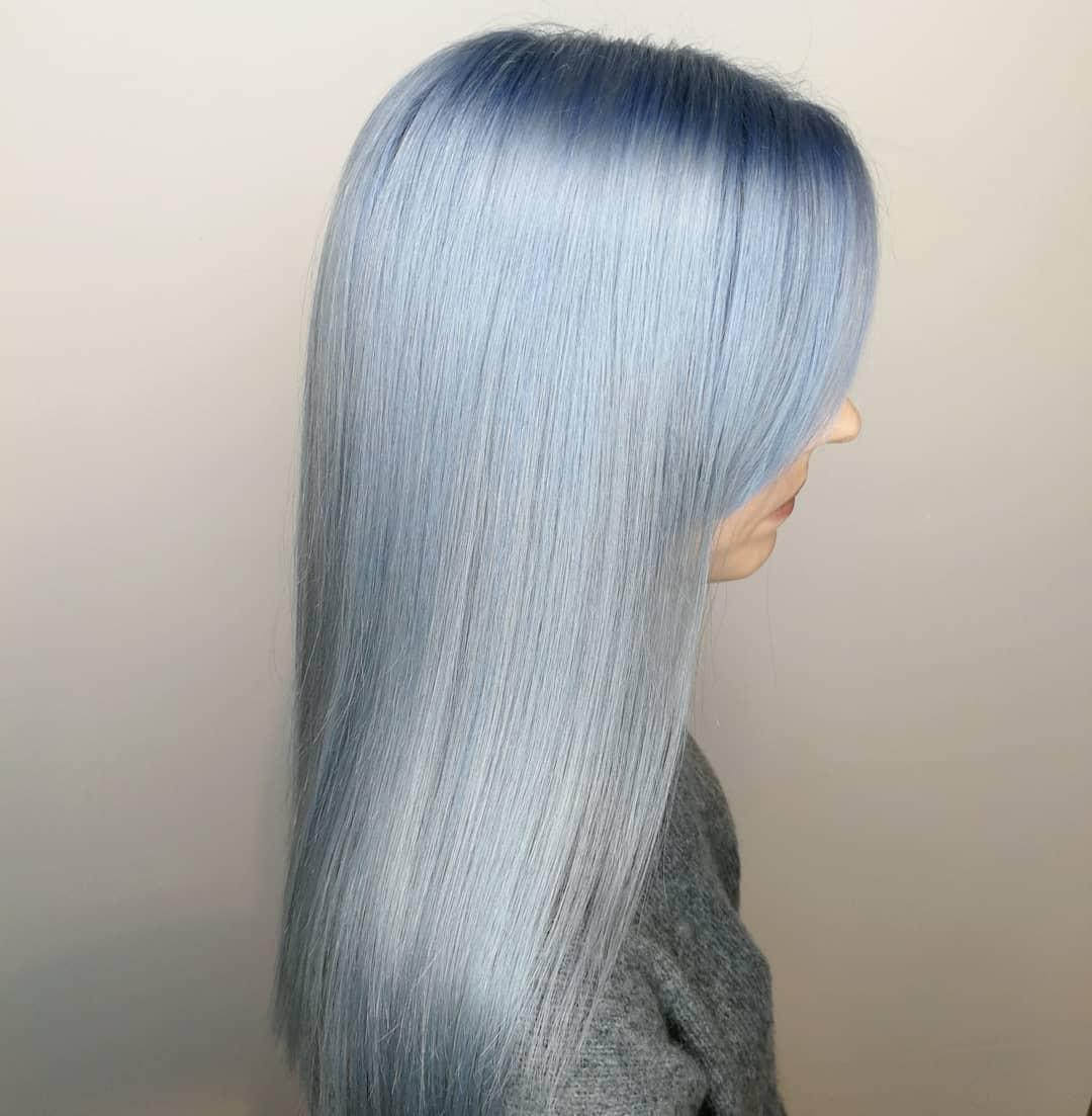 8 Denim Blue Hair Color Ideas And Formulas Wella Professionals