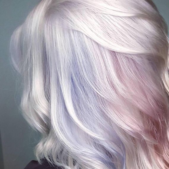The Ice Blonde Rainbow Hair Color Trend is a Game-Changer | Wella  Professionals