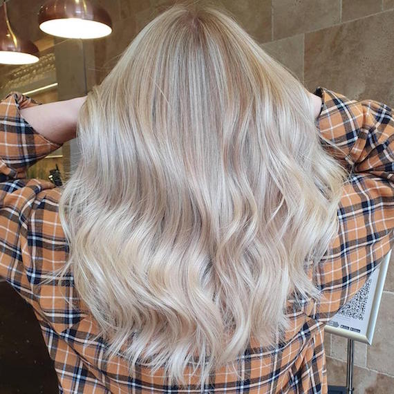 beige hair color