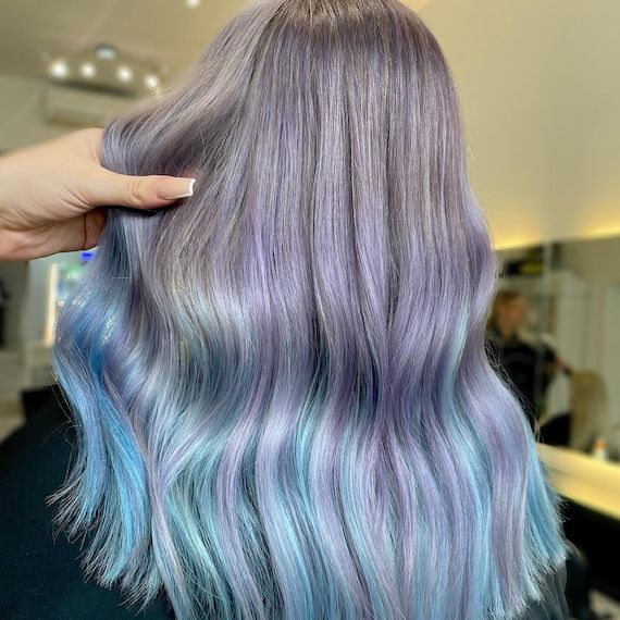 7 Mesmerising Blue & Purple Hair Ideas | Wella Professionals