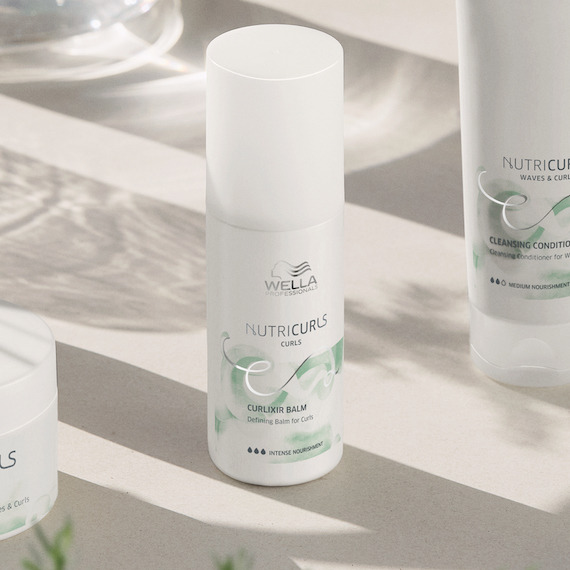 NutriCurls Curlixir Balm on a white background.