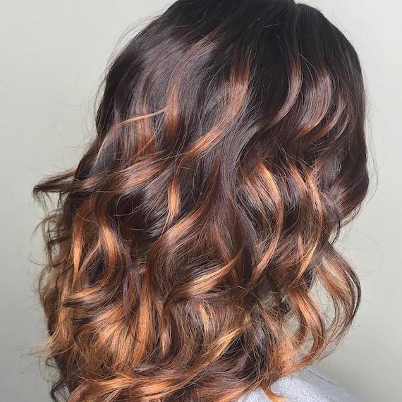 Featured image of post Steps to Make Caramel Highlights On Brown Hair Curly