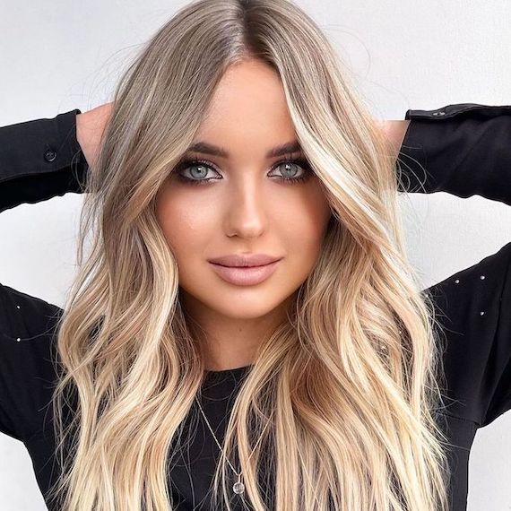 blonde hair color ideas for blue eyes