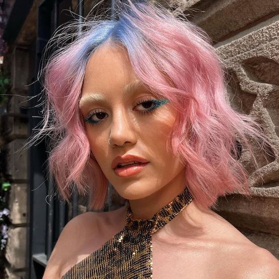 How To Create Pink And Blue Hair Wella Professionals 