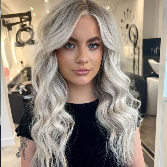 85 Silver Hair Color Ideas and Tips for Dyeing Maintaining Your Grey Hair   Fashionisers  Silver hair color Grey hair color silver Grey hair color