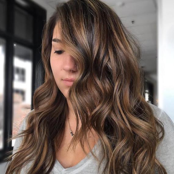 Subtle highlights deals for brown hair