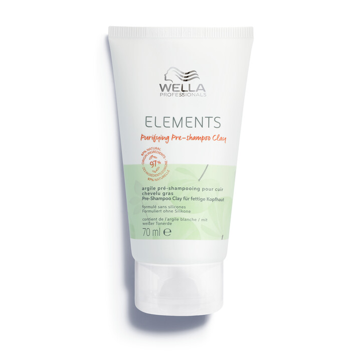 Elements Purifying Pre-Shampoo Clay tube.