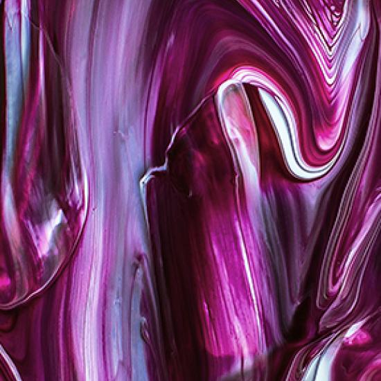 Image of purple swirls in paint