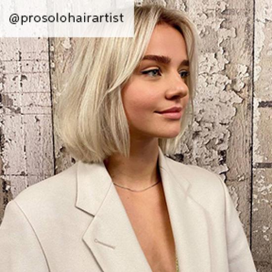 Vanilla Latte Hair, created using Wella Professionals