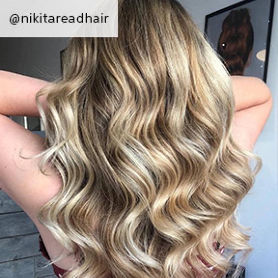 Vanilla Latte Hair, created using Wella Professionals