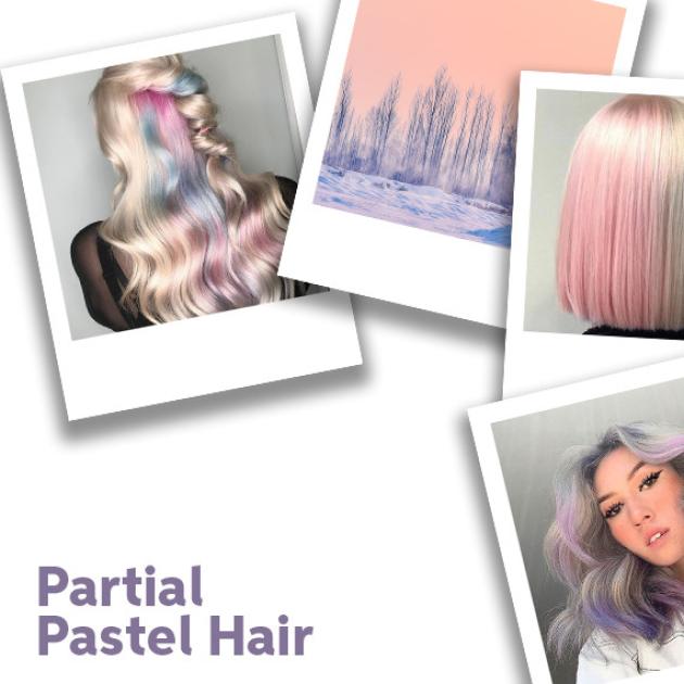 Partial Pastel Hair Colour Formulas