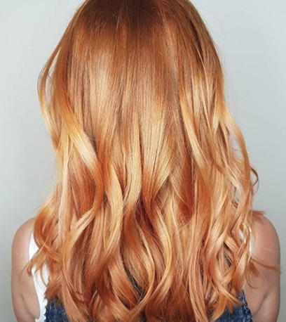 Apricot Color Hair