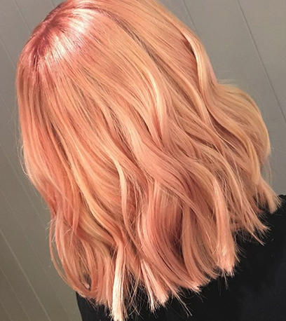 Peach Hair Is Fall's Most Unexpected Trend | Glamour