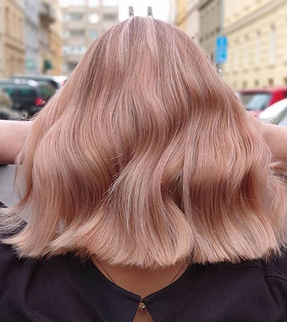 Powder Rose Hair Color Formulas