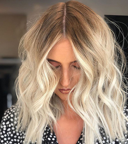 Image of Root Shadow Blonde Hair, created using Wella Professionals
