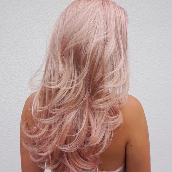 Rose Gold Hair